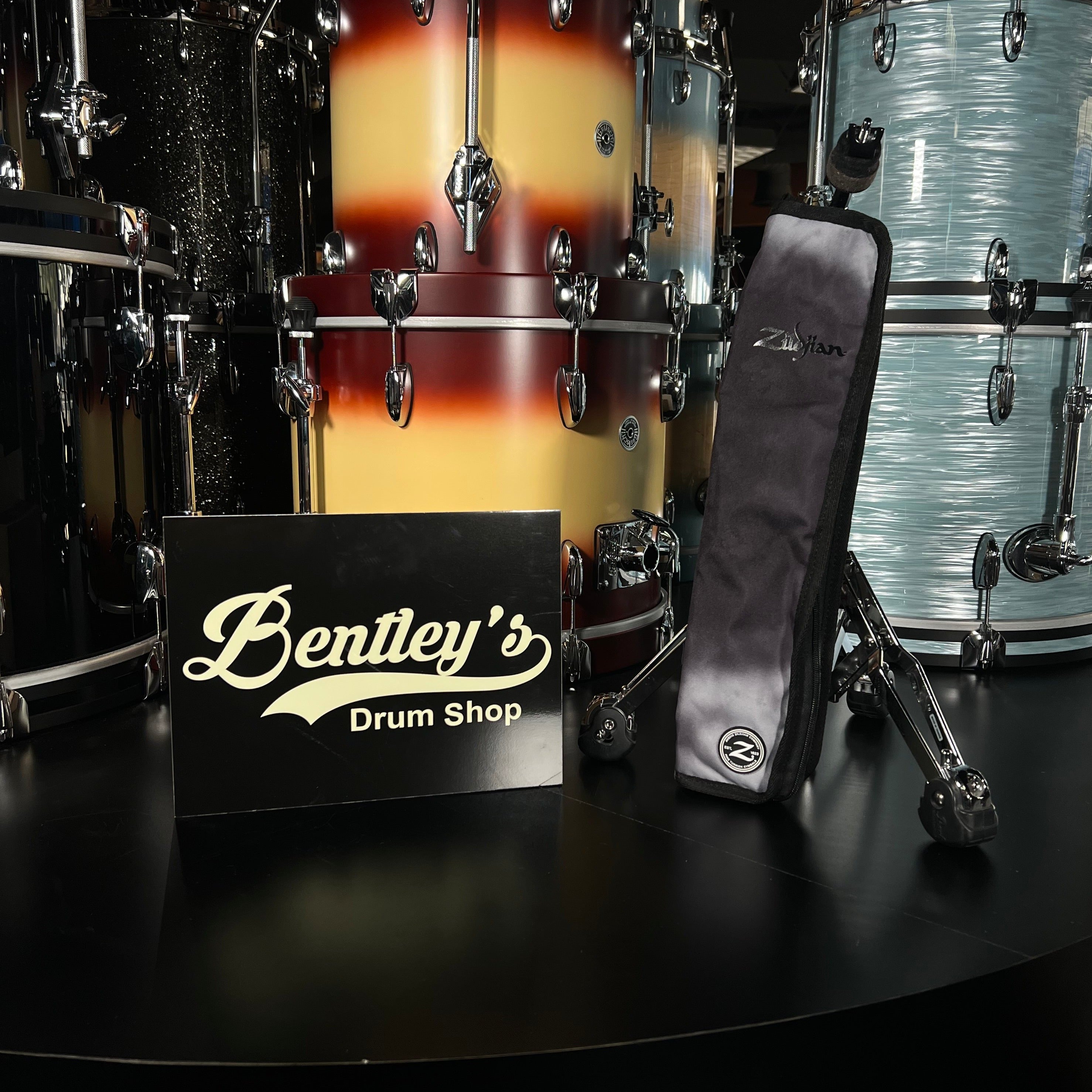 Mini sac pour baguettes Zildjian Student en noir Raincloud